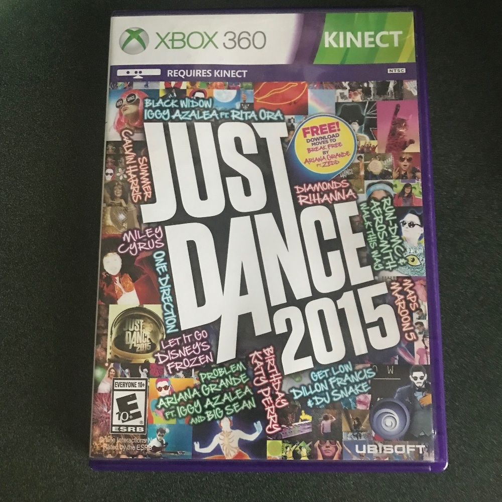 XBOX 360 XBOX Live Kinect Just Dance 2015